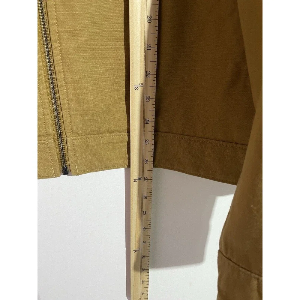 Levis‎ Canvas Depot Jacket Mens XL Brown Corduroy Collar Trucker Barn Utility